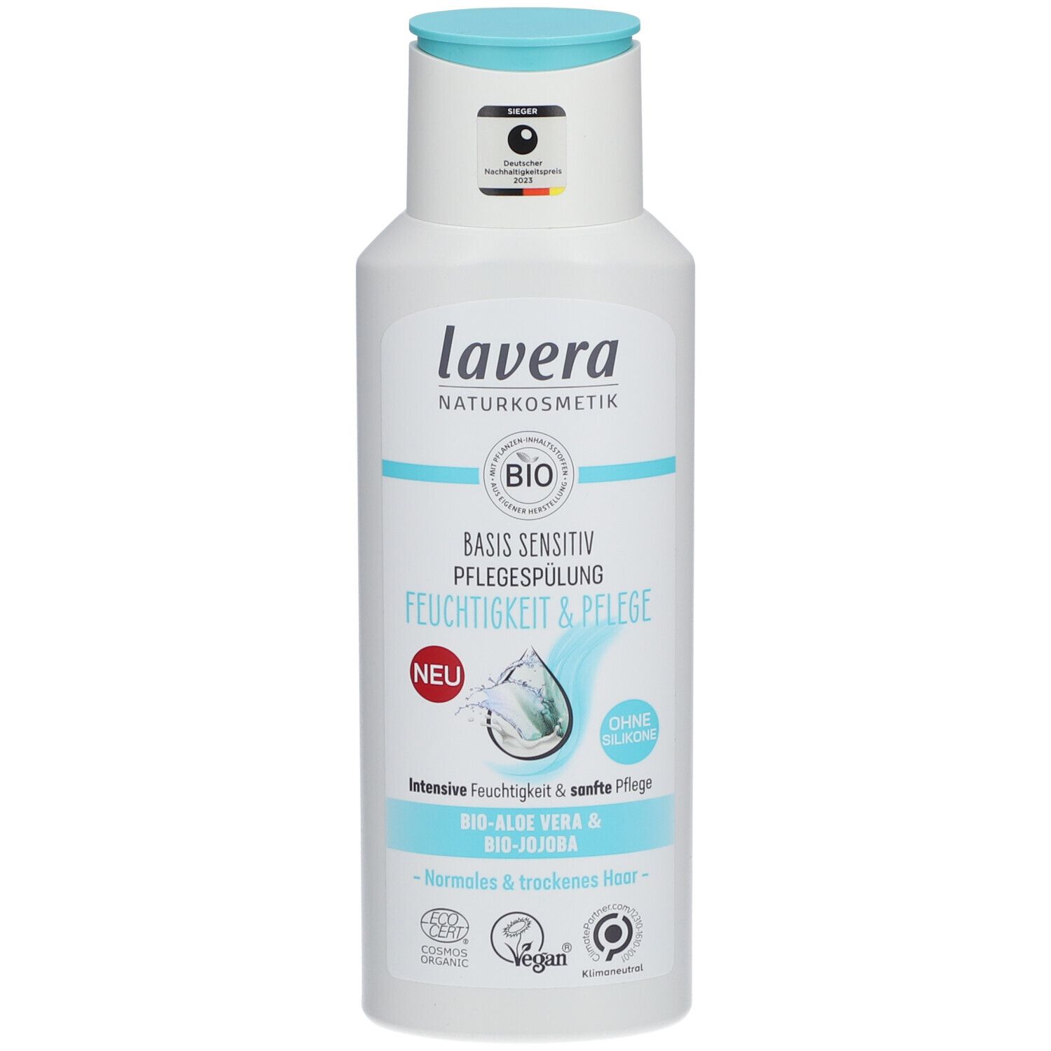 Lavera basis sensitiv Pflegespülung Feucht. 200 ml Haarspülung