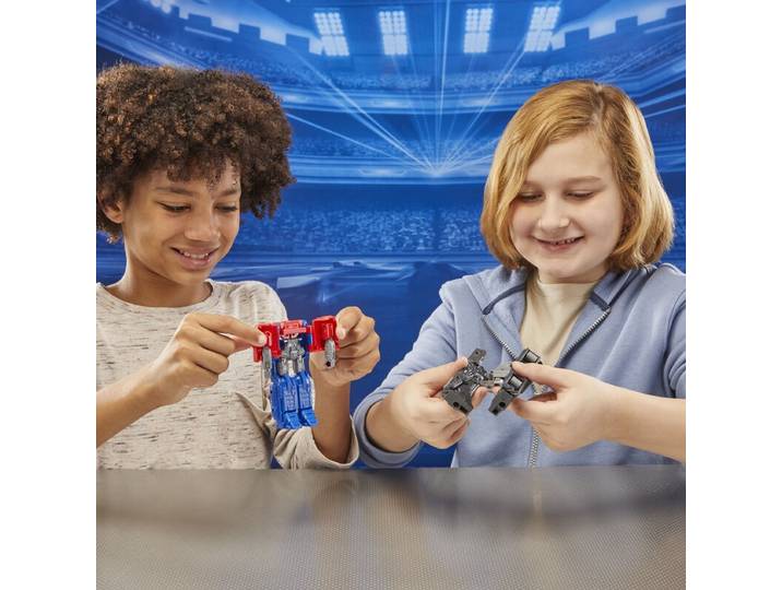 Hasbro Transformers One-Step Changers actiefiguren Optimus Prime &amp; Megatron - multicolor