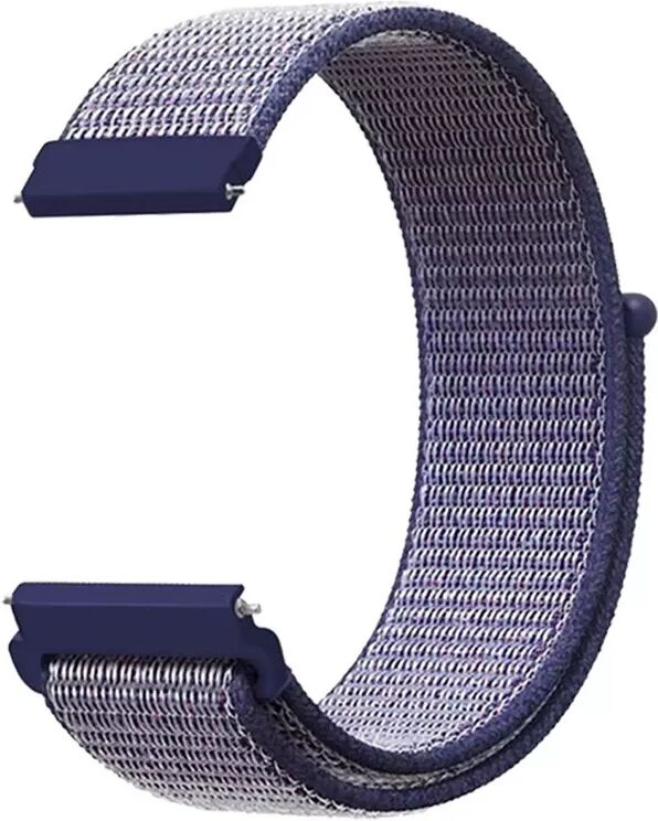 INF Nylon-Schlaufe Armband für Samsung Watch/Huawei GT4 - 20/22mm Blau 20 mm
