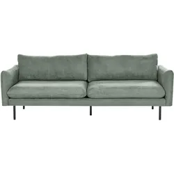 3-SITZER-SOFA Stoff Hellgrün Vinterbro