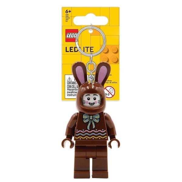 LEGO De Chocoladehaas Sleutelhanger met LED