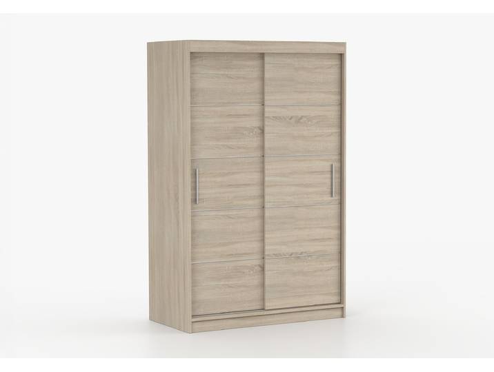 Schwebetürenschrank NEOMI 06 120 cm Sonoma Eiche Sonoma Eiche