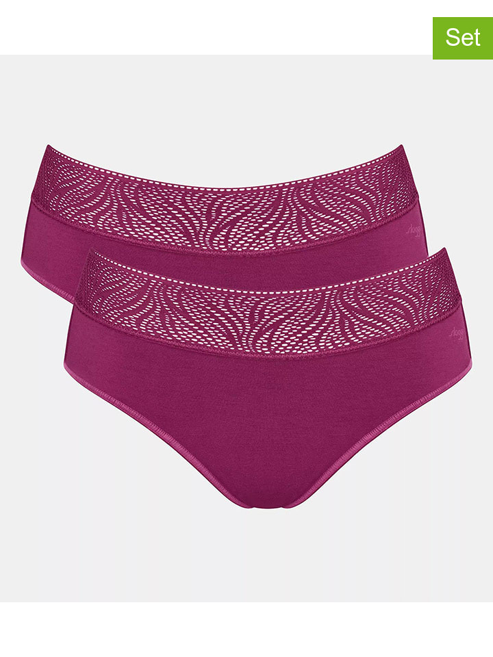 Sloggi 2er-Set: Slips in Fuchsia - L