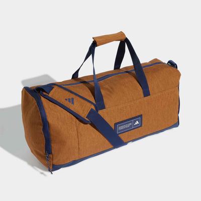 Sporttasche ADIDAS PERFORMANCE "4ATHLTS DUFFELBAG M", tech copper, sanftes weiß, Polyester, Taschen Sporttasche