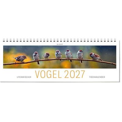 Tischkalender Vogel 2027