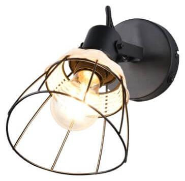TRIO Jerome wandlamp - Zwart