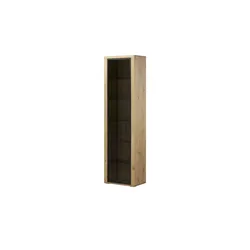 Woodford Vitrine  Malaga ¦ holzfarben ¦ Maße (cm): B: 58 H: 209 T: 38.0