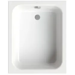 Bette BetteDelta Duschwanne 5510-004 100x80x28cm, edelweiß