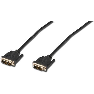 ASSMANN DVI Kabel DVI(18+1) 2.0m DVI-D Single Link sw.