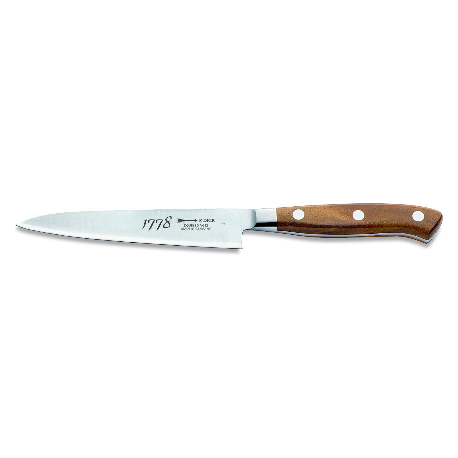 F. Dick Officemesser, 1778 (Messer mit Klinge 12 cm, Double X VG12 Stahl, nichtrostend, 61° HRC) 816 (12 cm, 1x) (81647125H)