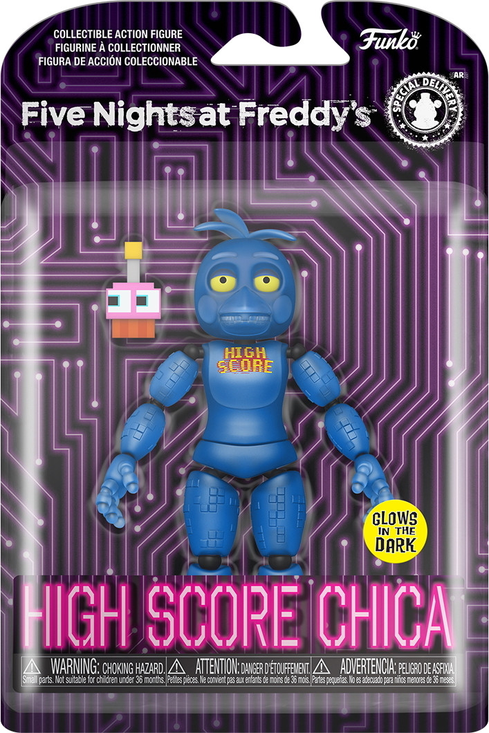Funko Five Nights at Freddy's High Score Chica lichtgevend actiefiguur