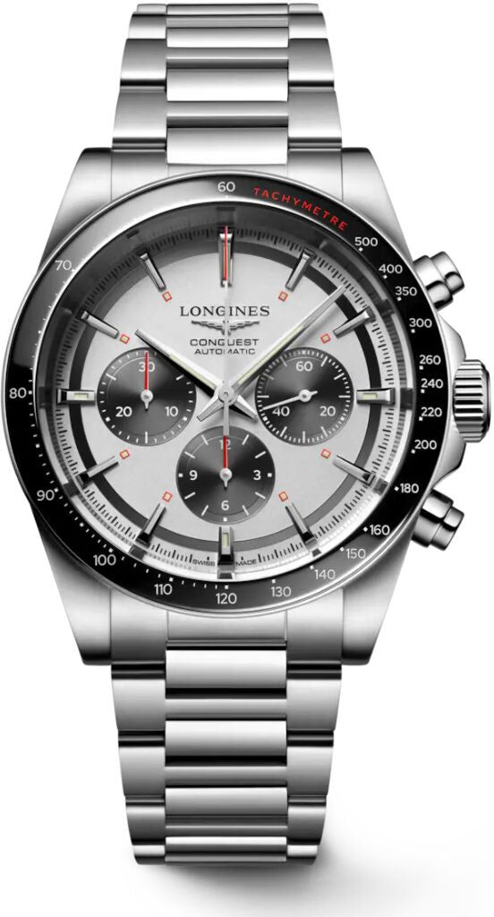 Longines Conquest Chronograph rannekello L38354726