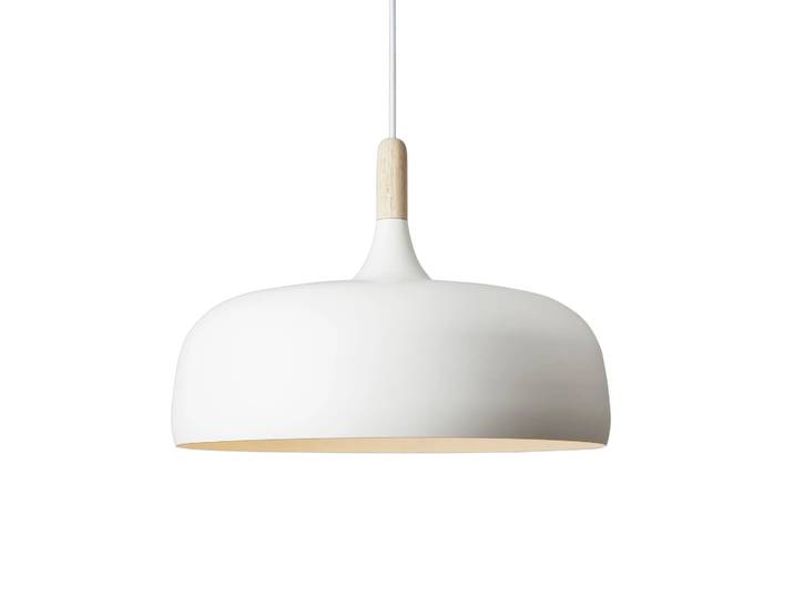 Northern Lampe à suspension Acorn Blanc mat