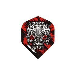 3 x Fly Winmau - Mega - Standard Flight - Schädel 259421