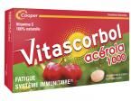 Vitascorbol Complément Alimentaire à Base de Vitamine c - Acérola - 100% Naturelle - Fatigue et Système Immunitaire - Programme 30 Jours - 30 Comprimés à Croquer - Boîte 30 comprimés