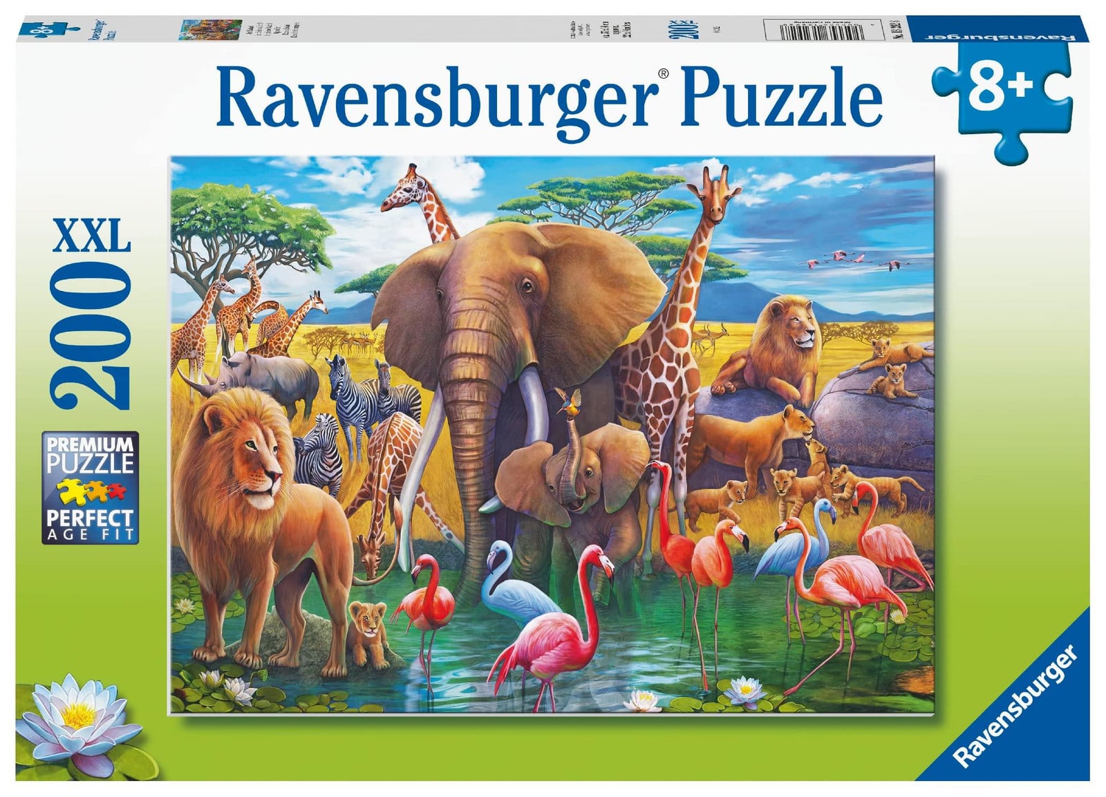 Ravensburger Puzzel Wilde dieren 200 stukjes