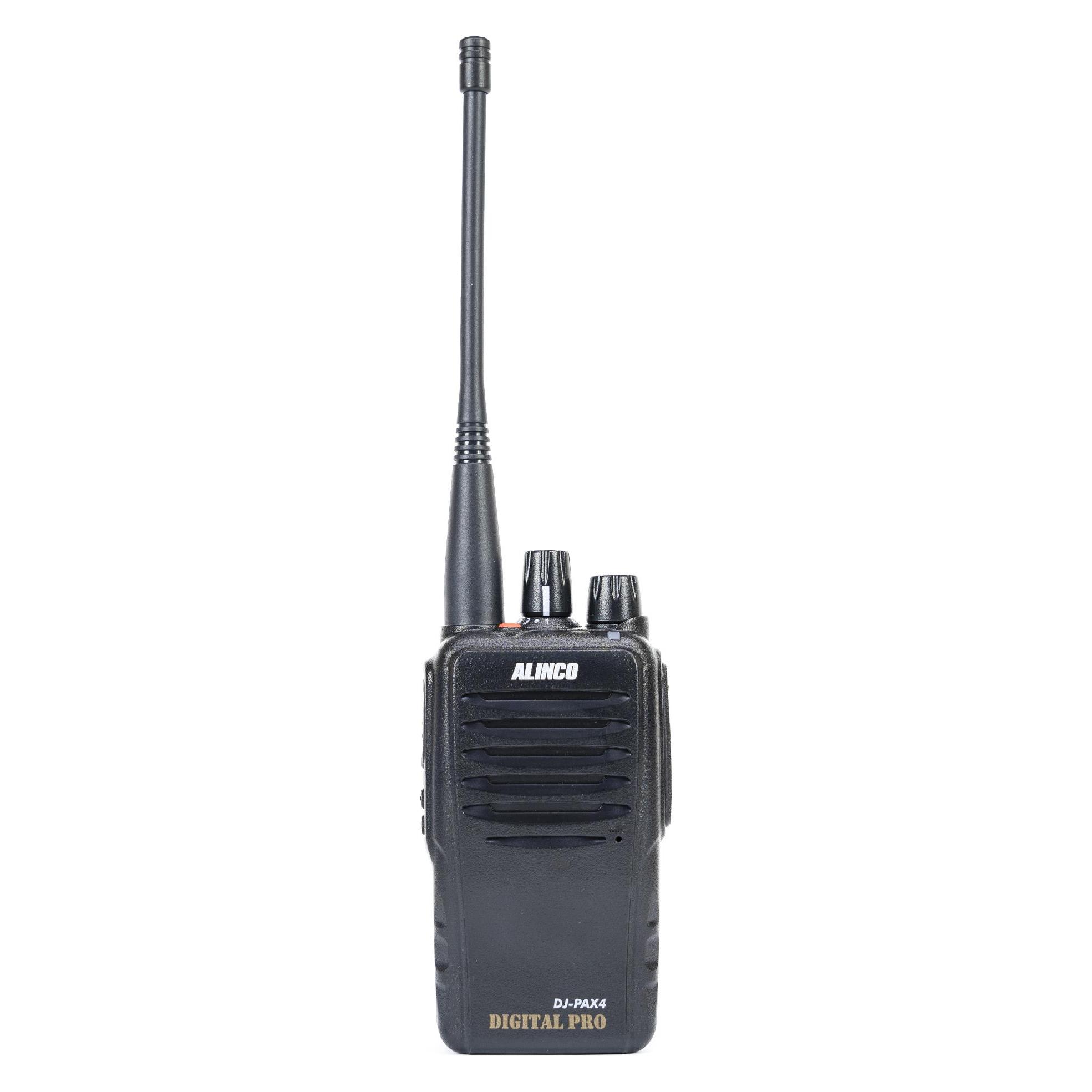 Alinco Tragbares Radio PNI DJ-PAX4, PMR446, Dual Mode analog und digital, VOX, TOT, IP67, 1800-mAh-A (3422)