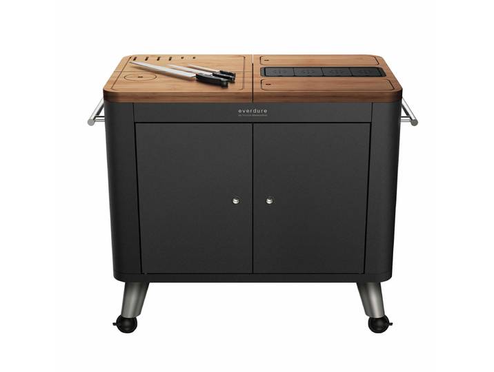 Everdure Mobile Outdoor-Küche schwarz