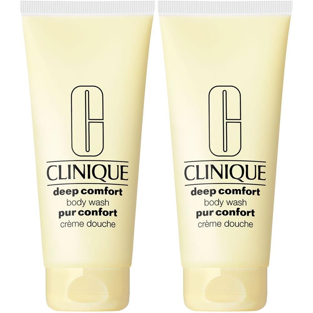 Clinique Deep Comfort Body Wash x2 2x200 ml Waschgel