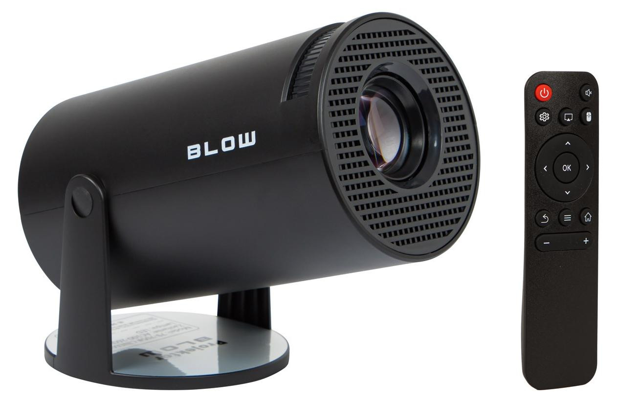 BLOW Android TV HD Cinema draagbare projector, zwart