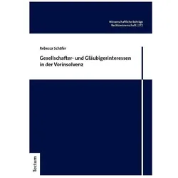 Gesellschafter- und Gläubigerinteressen in der Vorinsolvenz, Fachbücher