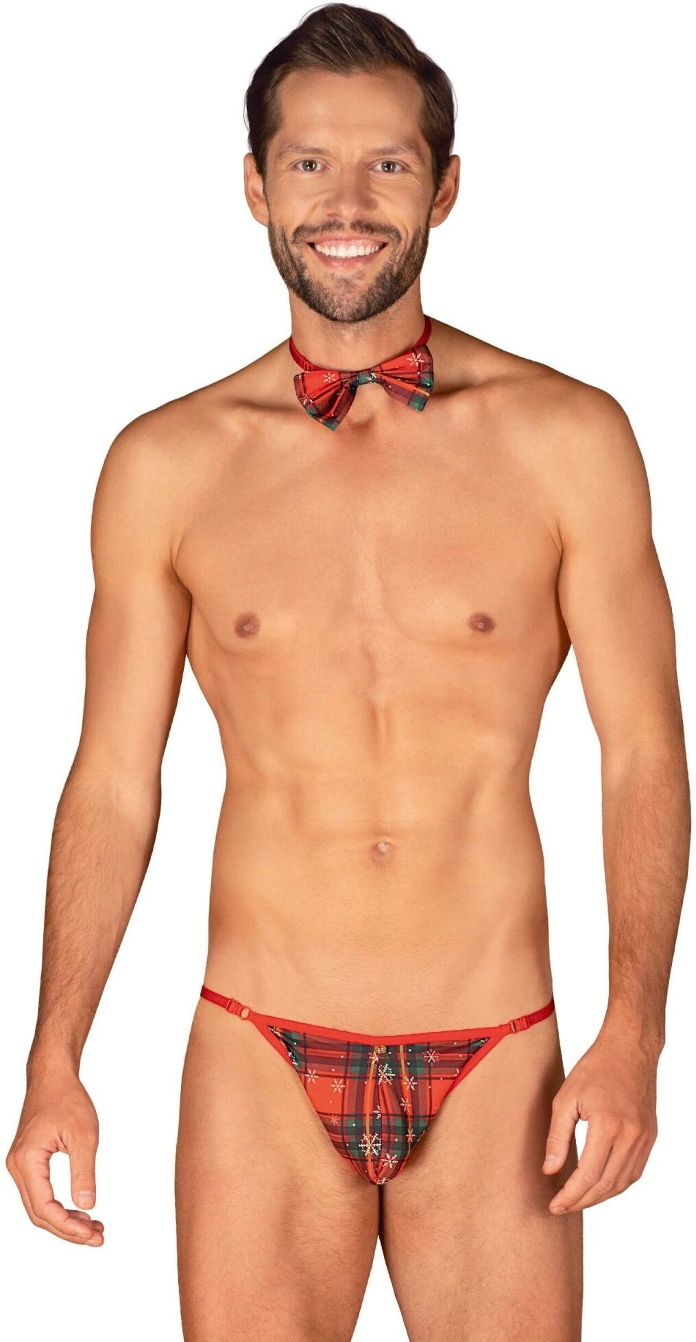 Obsessive Mr Merrilo - String et noeud papillon Rouge