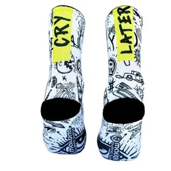 MALDITA BUENA SUERTE Socken Cry later L | 41-43