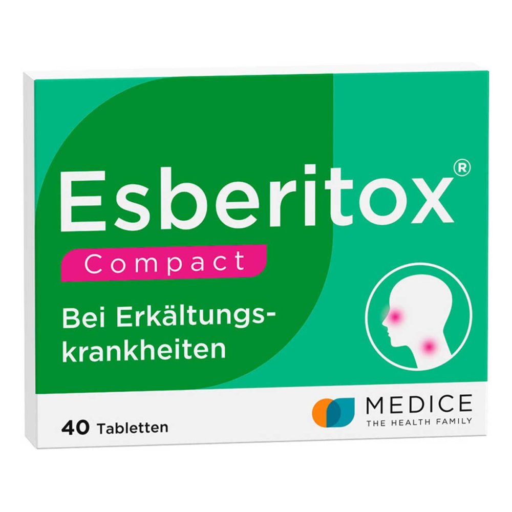 MEDICE Arzneimittel Pütter GmbH&Co.KG Esberitox COMPACT Tabletten bei Erkältungskrankheiten 10014368