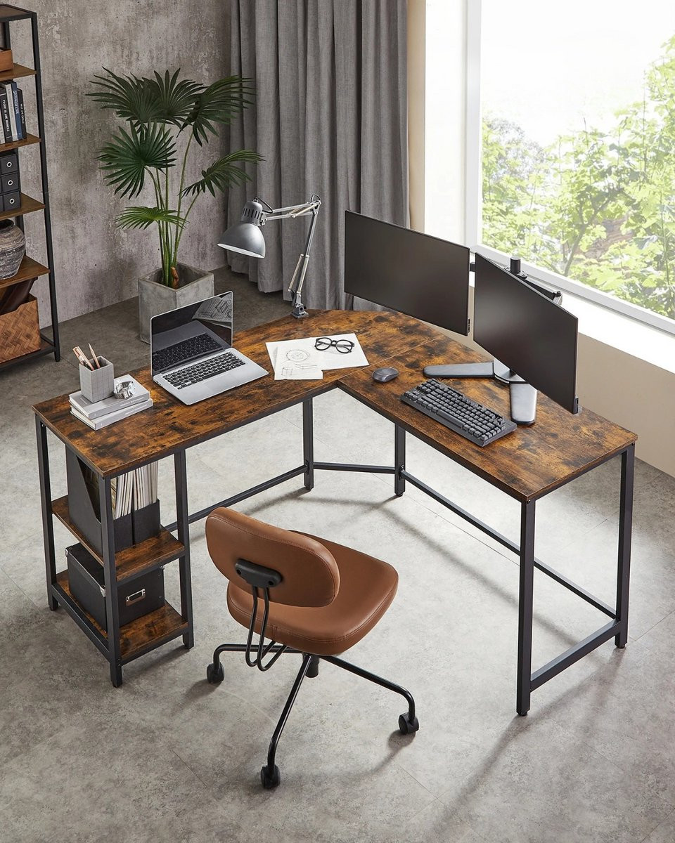 Hoekbureau Gaming - L-vormig Computer Desk voor Home Office