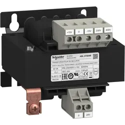Schneider Electric ABL6TS04B Sicherheits-/Trenntransformator, Modicon ABL6, Eingang 230/400V AC, Ausgang 24V AC, 40VA