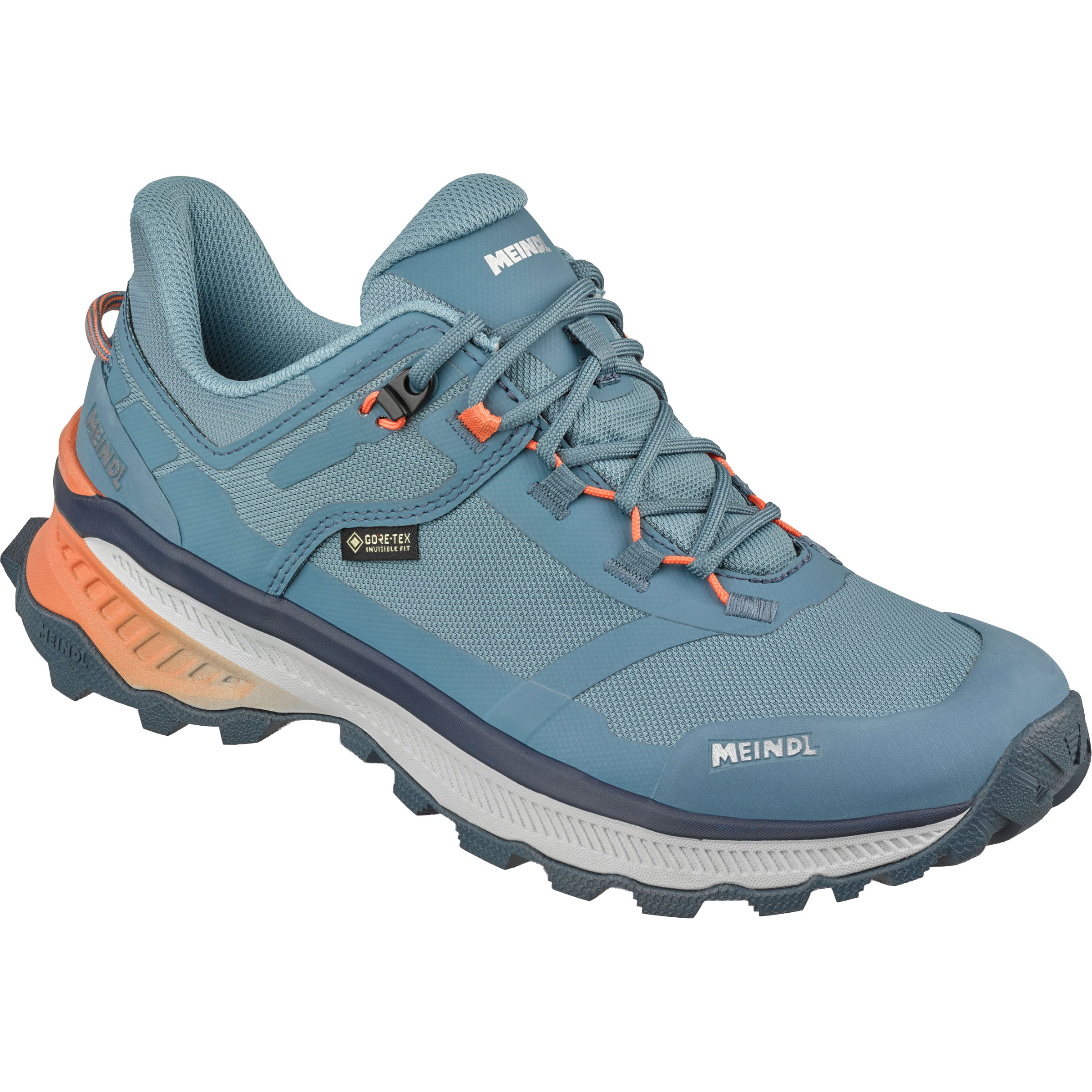 Meindl Tahoma GTX Damen Zustiegsschuhe blau Größe 39.5 Trekking Wasserdicht