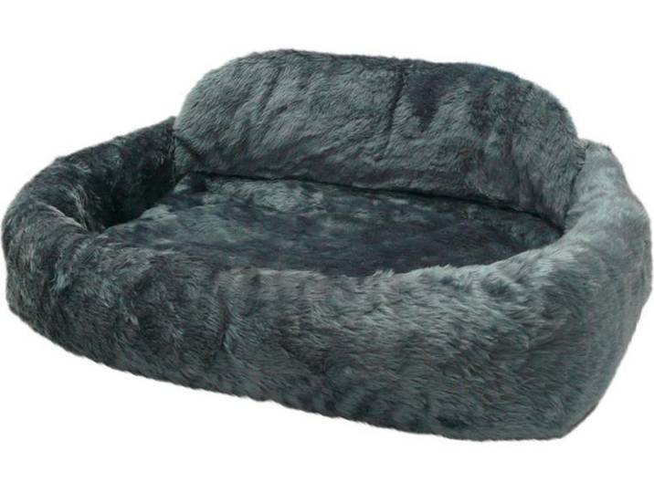Haustierkissen De Luxe L/B/H: 75x45x21 cm Blau waschbar