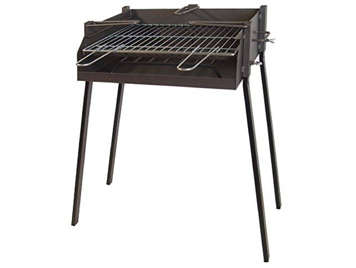 IMEX EL ZORRO 71584 Barbecue carré avec Support pour poêle à Paella 50 x 40 x 75 cm