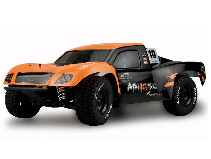 Amewi RC-Bagger Amewi 1:10 AM10SC V3 Brushless 5200KV Short Course Truck orange / schw