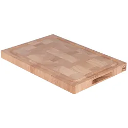 T&G WOODWARE dickes Schneidebrett Rechteck 42x28 cm aus Gummibaumholz - T&g Woodware Braun Rechteck Holz 42x28 cm