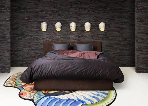 Moooi Dodo Pavone Blue dekbedovertrek voor volwassenen