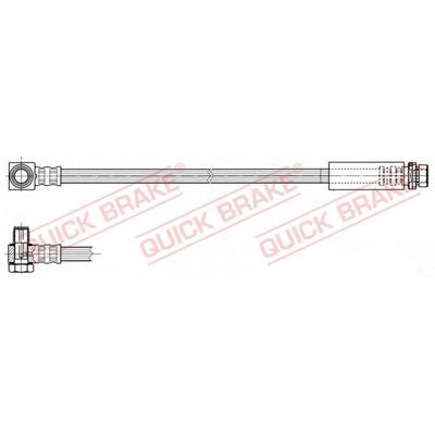 QUICK BRAKE Bremsschlauch 58.300X für Ford