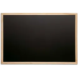 Kreidetafel mit Holzrahmen, 40x60 cm im Karton