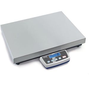 Kern Digitalwaage DE60K1DL, mit Zählfunktion, Teilung 1g / 2g, Plattformwaage, Netz- & Batteriebetrieb, LCD-Display, bis 60kg