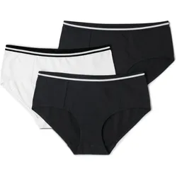 Tchibo - 3 Sport-Pantys - Damen - Gr. L - schwarz