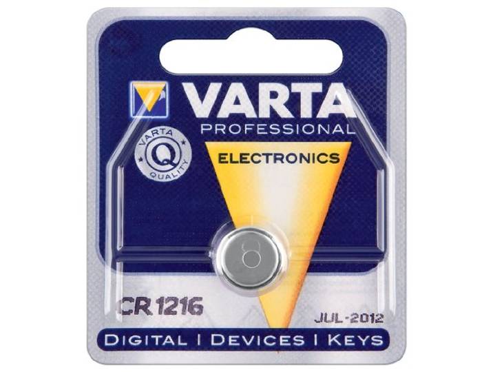 Varta CR 1216 Lithium knoopcel