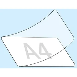 100 Laminierfolien A4 80 μm | matt, PET, transparent