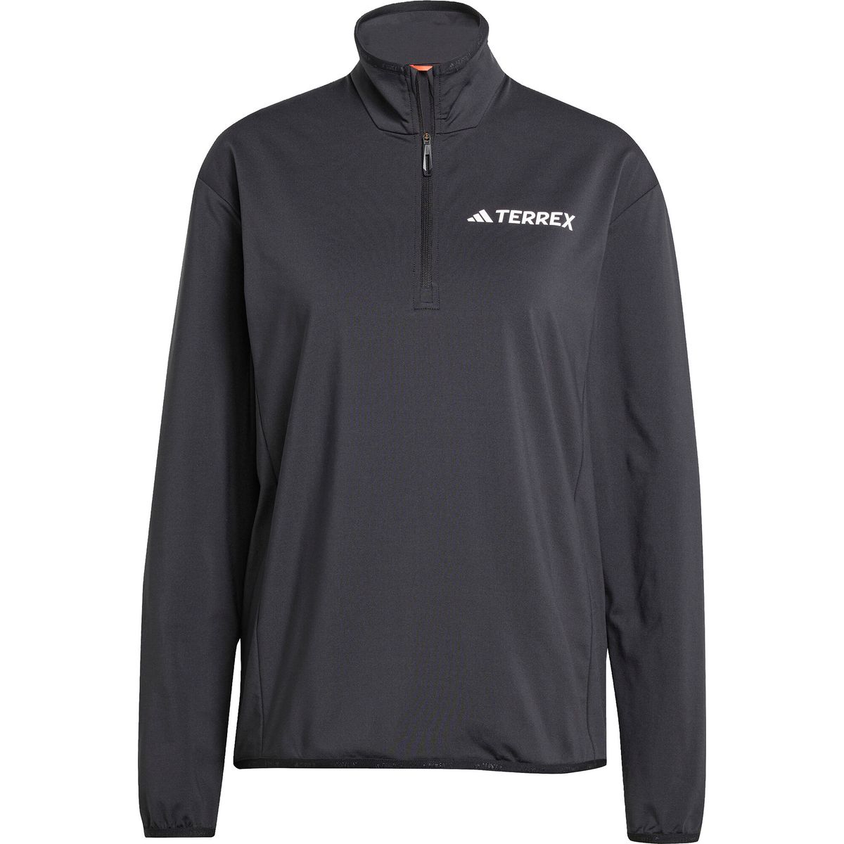 adidas Terrex Multi Climawarm Half Zip Tech Fleece Jacket Women black (095A) S JN3866-095A-230