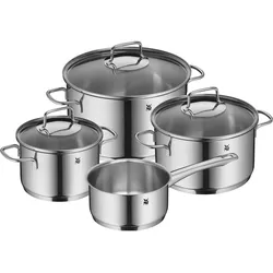 WMF Astoria Topf-Set, Pfannenset + Topfset, Silber