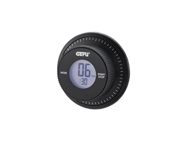 Küchentimer GEFU GEFU Küchentimer Safe Schwarz , schwarz, Wecker, Küchentimer
