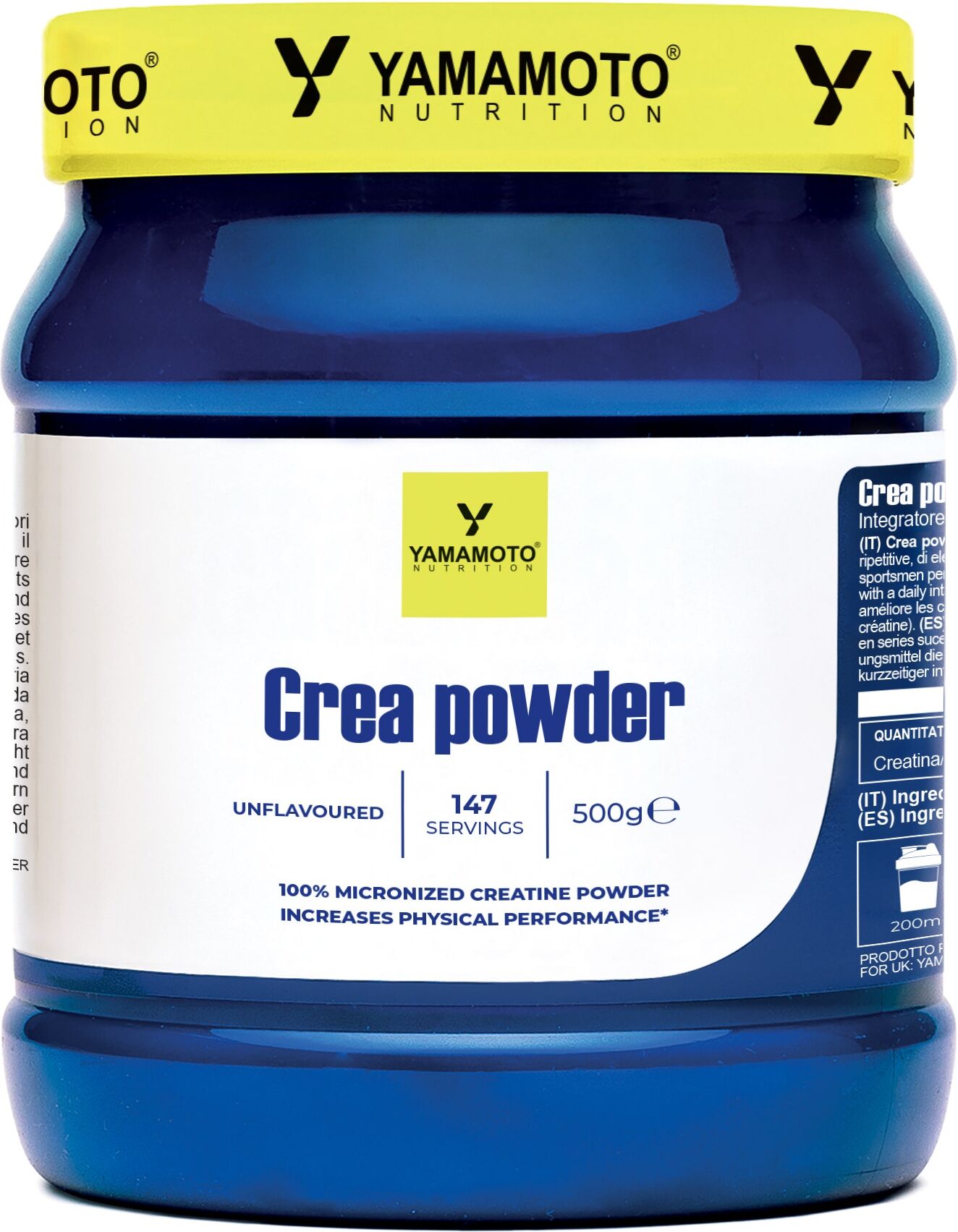 YAMAMOTO NUTRITION Creapowder 500 Grammi 