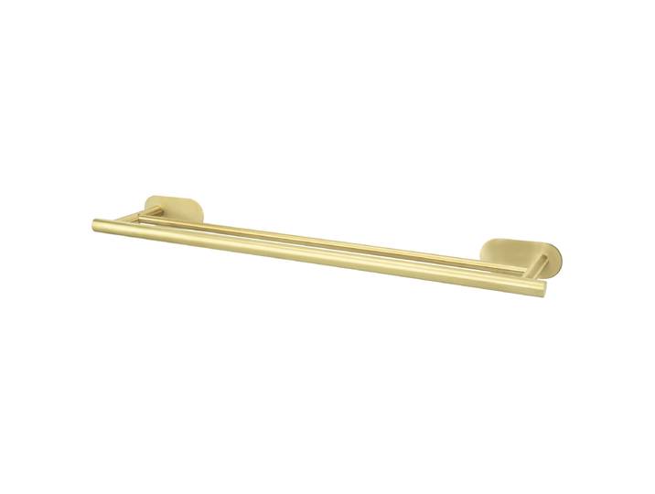 Porte-serviettes Orea type B Barre porte-serviettes : acier inoxydable, brossé Doré/Doré 60 x 4 x 12cm