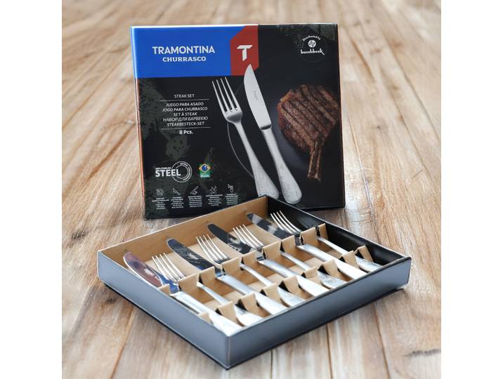 Buschbeck Gaucho Steakmesserset, 8-teilig