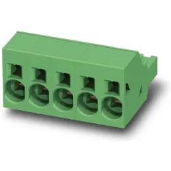 Phoenix Contact PHOE Leiterplattensteckverbinder, Elektronikkabel + Stecker, Grün
