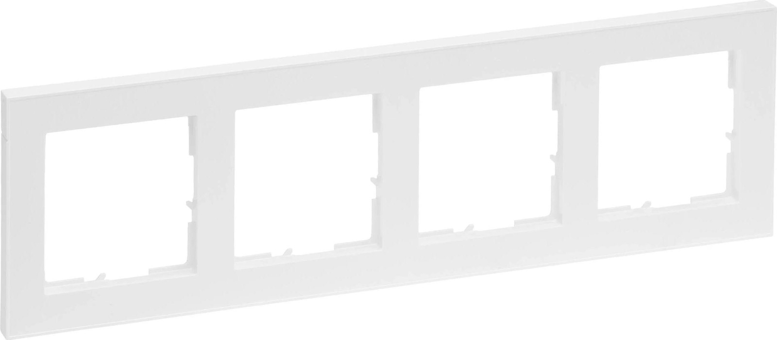 Legrand SEANO+ inbouwframe 4-voudig ultra wit